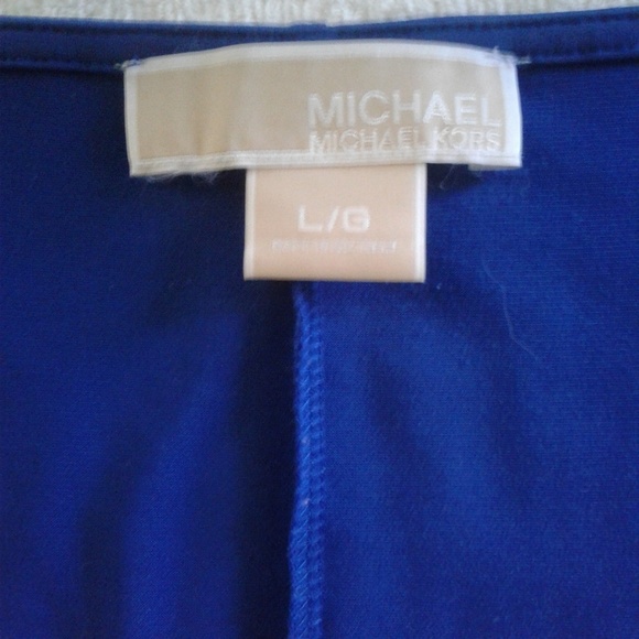 👗 Michael Kors Drape Neck Dress w/Shoulder Buckle - Picture 5 of 9